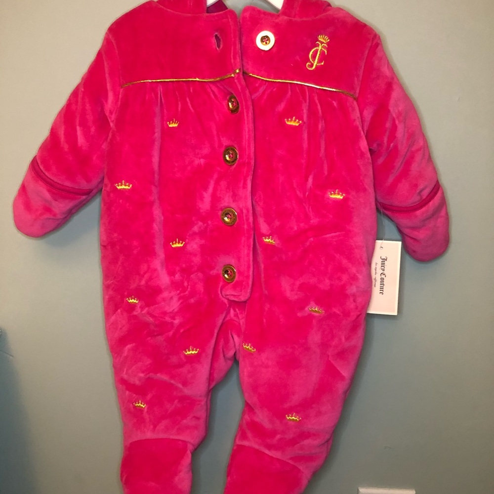 Juicy Couture baby snowsuit